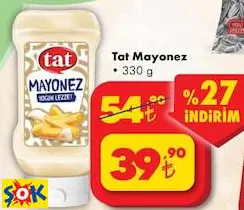 TAT MAYONEZ 330 G TAT MAYONEZ 330 G